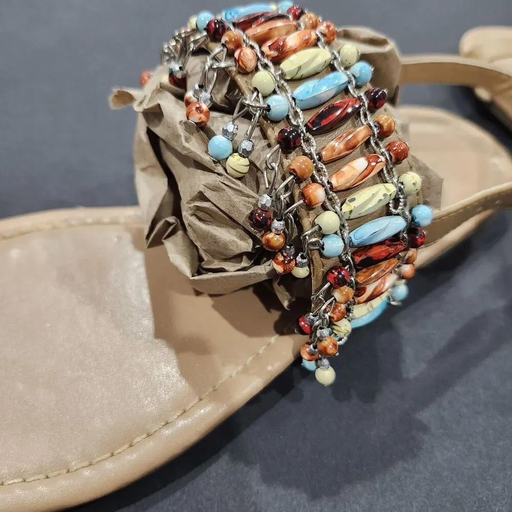 Madeline Stuart Boho Sandals- Size 6.5M